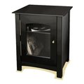 Crosley Crosley ST75-BK Williamsburg Entertainment Center Stand - Black ST75-BK